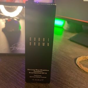 NEW! Bobby Brown skin long wear weightless foundation - N-060 neutral honey